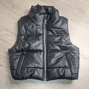 Ambiance Kids Charcoal Puffer Vest